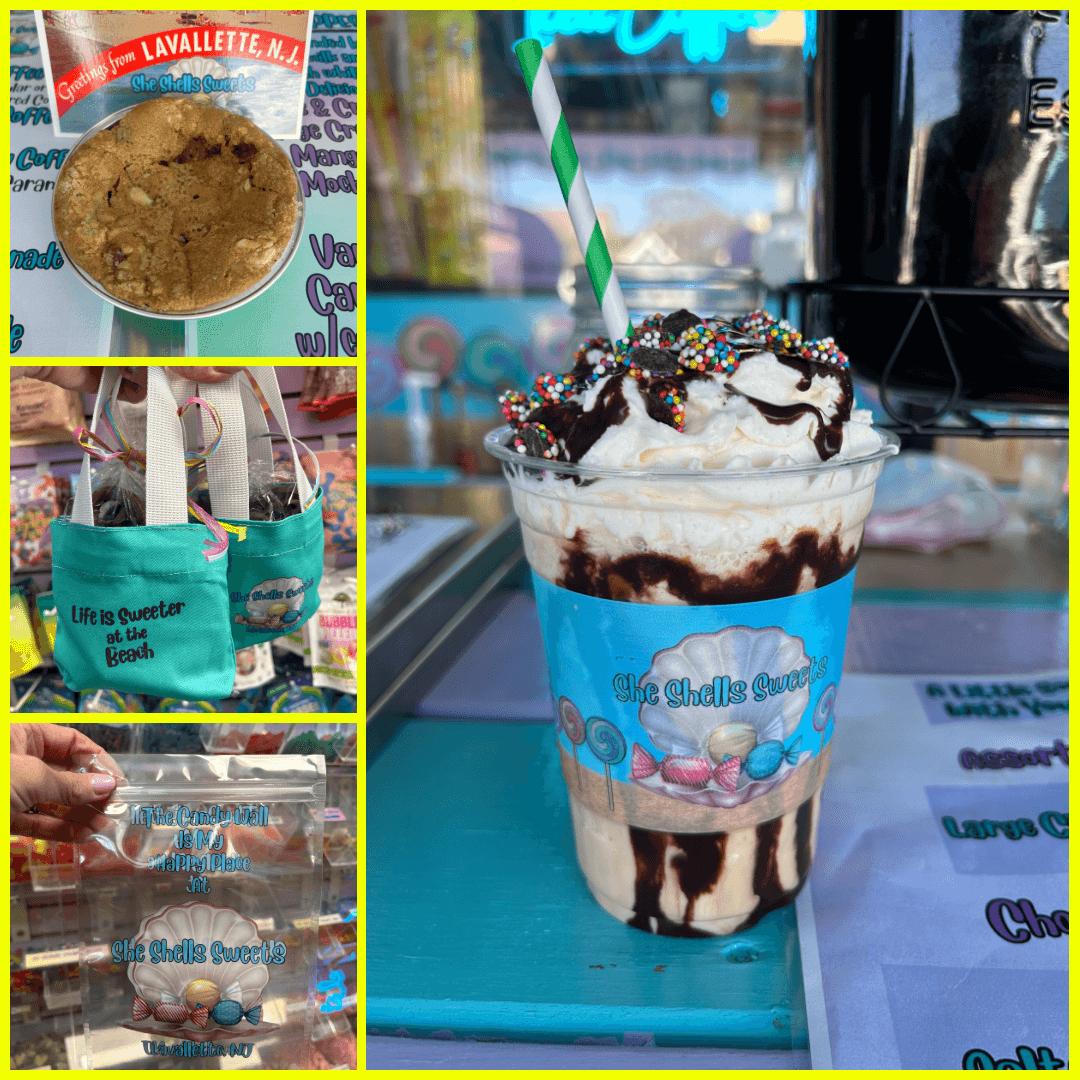 A decadent ice cream sundae with whipped cream, chocolate sauce, and a cookie on top.